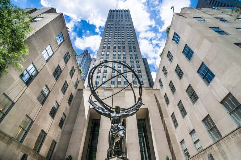 Visit the legendary Rockefeller Center