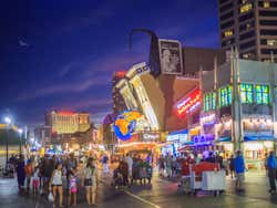 Atlantic City at night