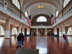 Ellis Island, registry room