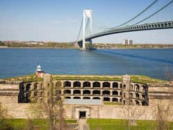 Staten Island, Fort Wadsworth and Verrazano Narrows Bridge