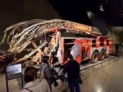 September 11 Museum, fire engine