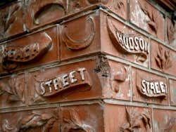 TriBeCa, Hudson Street with Beach Street