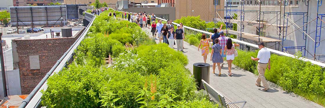 High Line Park in New York 